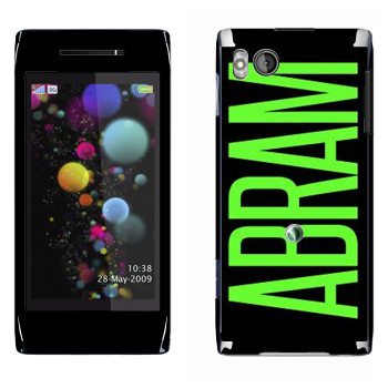   «Abram»   Sony Ericsson U10 Aino