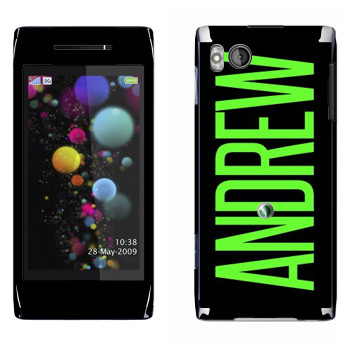   «Andrew»   Sony Ericsson U10 Aino