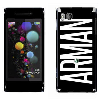   «Arman»   Sony Ericsson U10 Aino