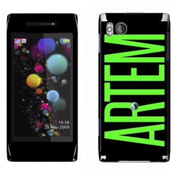   «Artem»   Sony Ericsson U10 Aino