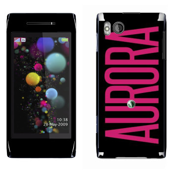   «Aurora»   Sony Ericsson U10 Aino