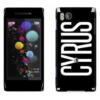   «Cyrus»   Sony Ericsson U10 Aino