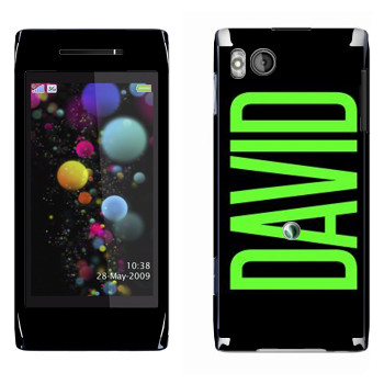   «David»   Sony Ericsson U10 Aino