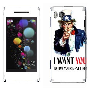   « : I want you!»   Sony Ericsson U10 Aino