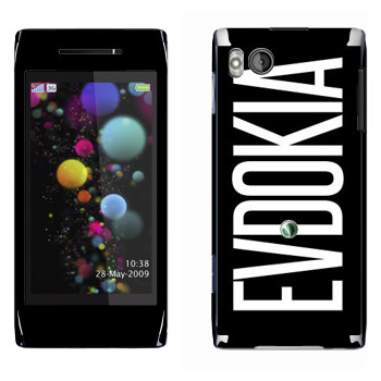   «Evdokia»   Sony Ericsson U10 Aino