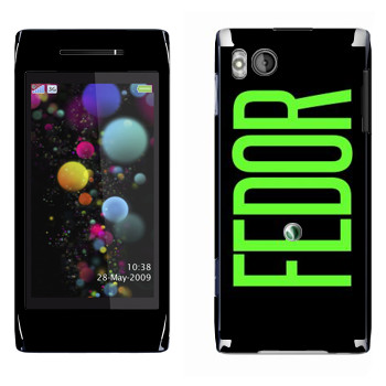   «Fedor»   Sony Ericsson U10 Aino