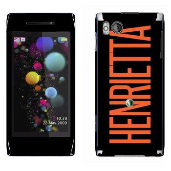   «Henrietta»   Sony Ericsson U10 Aino
