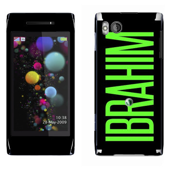   «Ibrahim»   Sony Ericsson U10 Aino