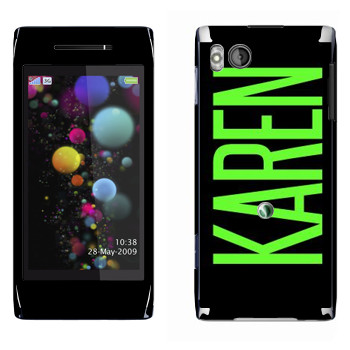  «Karen»   Sony Ericsson U10 Aino