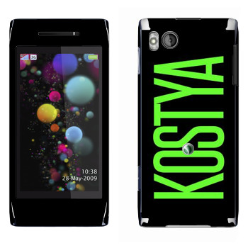   «Kostya»   Sony Ericsson U10 Aino