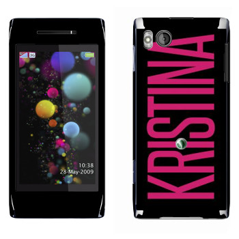  «Kristina»   Sony Ericsson U10 Aino