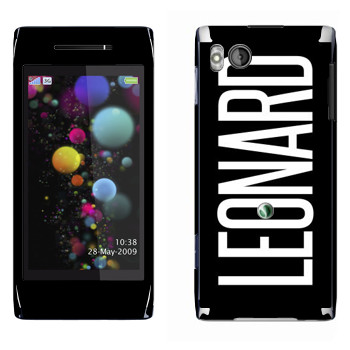   «Leonard»   Sony Ericsson U10 Aino