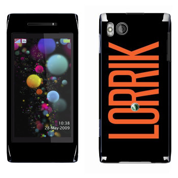   «Lorrik»   Sony Ericsson U10 Aino