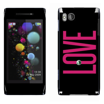   «Love»   Sony Ericsson U10 Aino