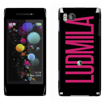   «Ludmila»   Sony Ericsson U10 Aino