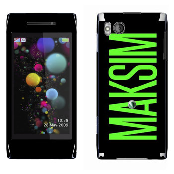   «Maksim»   Sony Ericsson U10 Aino