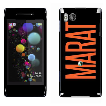   «Marat»   Sony Ericsson U10 Aino