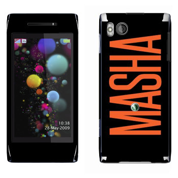   «Masha»   Sony Ericsson U10 Aino