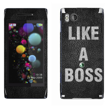   « Like A Boss»   Sony Ericsson U10 Aino