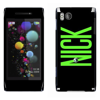   «Nick»   Sony Ericsson U10 Aino