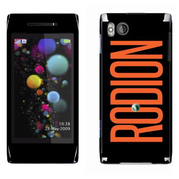   «Rodion»   Sony Ericsson U10 Aino