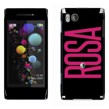   «Rosa»   Sony Ericsson U10 Aino