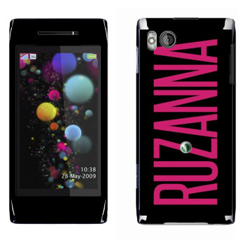  «Ruzanna»   Sony Ericsson U10 Aino