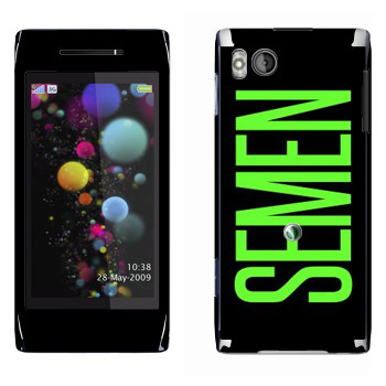   «Semen»   Sony Ericsson U10 Aino