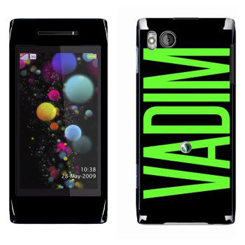   «Vadim»   Sony Ericsson U10 Aino