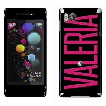   «Valeria»   Sony Ericsson U10 Aino