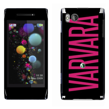   «Varvara»   Sony Ericsson U10 Aino