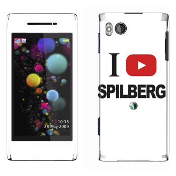   «I love Spilberg»   Sony Ericsson U10 Aino