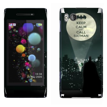   «Keep calm and call Batman»   Sony Ericsson U10 Aino