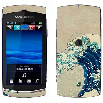   «The Great Wave off Kanagawa - by Hokusai»   Sony Ericsson U5 Vivaz