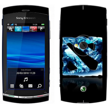   «Dota logo blue»   Sony Ericsson U5 Vivaz