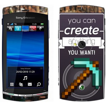   «  Minecraft»   Sony Ericsson U5 Vivaz