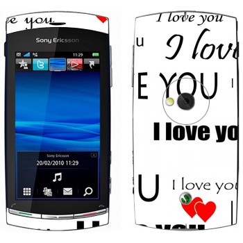   «I Love You -   »   Sony Ericsson U5 Vivaz