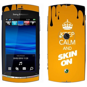   «Keep calm and Skinon»   Sony Ericsson U5 Vivaz