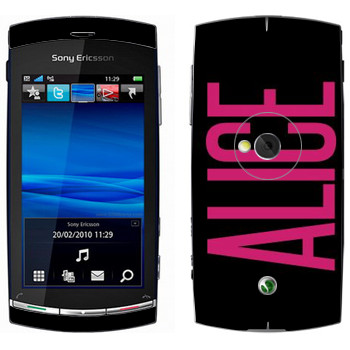  «Alice»   Sony Ericsson U5 Vivaz