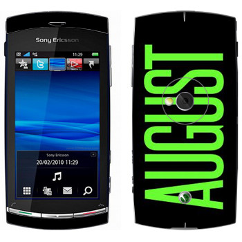   «August»   Sony Ericsson U5 Vivaz