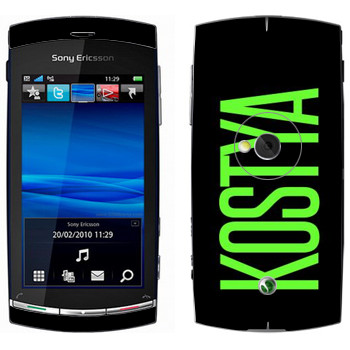   «Kostya»   Sony Ericsson U5 Vivaz