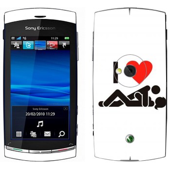   « I love sex»   Sony Ericsson U5 Vivaz