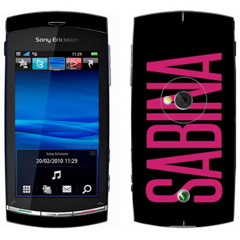   «Sabina»   Sony Ericsson U5 Vivaz