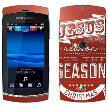   «Jesus is the reason for the season»   Sony Ericsson U5 Vivaz