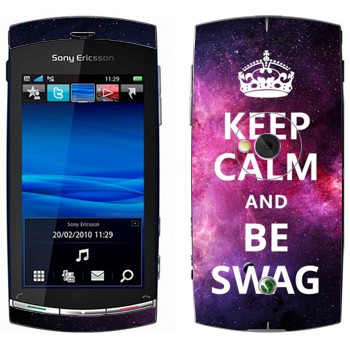   «Keep Calm and be SWAG»   Sony Ericsson U5 Vivaz