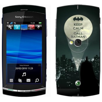   «Keep calm and call Batman»   Sony Ericsson U5 Vivaz