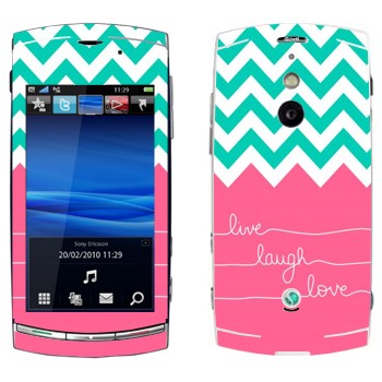   «Live Laugh Love»   Sony Ericsson U8 Vivaz Pro