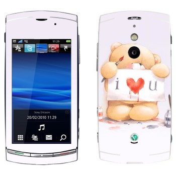   «  - I love You»   Sony Ericsson U8 Vivaz Pro