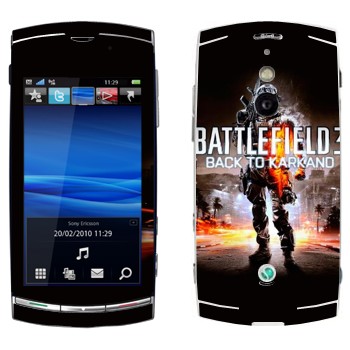   «Battlefield: Back to Karkand»   Sony Ericsson U8 Vivaz Pro