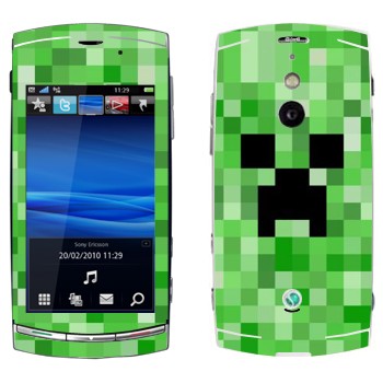   «Creeper face - Minecraft»   Sony Ericsson U8 Vivaz Pro